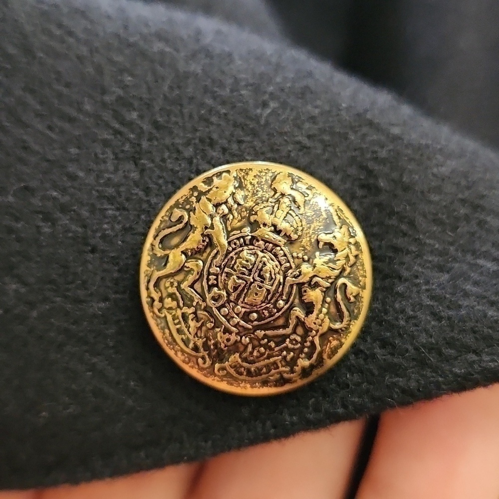 100% Wool Blazer Vintage Royal Button Alfred Dunnner Luxury Office Elegant - Picture 3 of 10